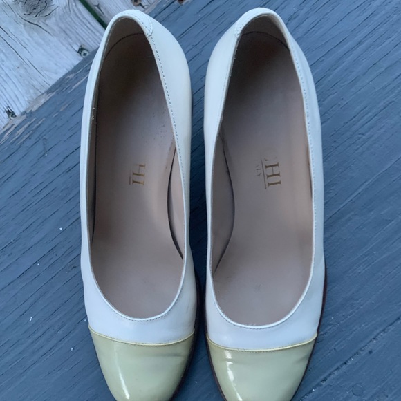 Italian leather two tone leather shoes - Picture 5 of 7